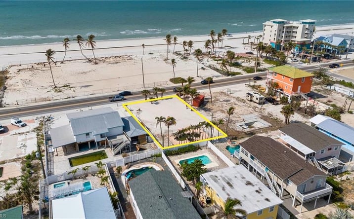 Pictures of Land property located at 5551 Estero Blvd, Fort Myers Beach, FL 33931 for sales - image #1
