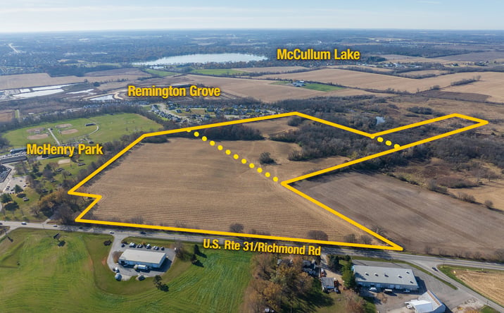 Pictures of Land property located at 0 Route 31 Highway, McHenry, IL 60051 for sales - image #1