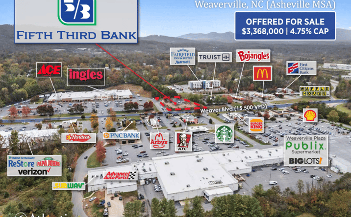 Pictures of Retail property located at 150 Weaver Blvd, Weaverville, NC 28787 for sales - image #1