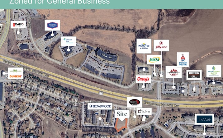 Pictures of Land property located at S 31st street & Golden Boulevard, Bellevue, NE, USA, Bellevue, NE 68123, S 31st & Hwy 370, Bellevue, NE, Bellevue, NE 68123 for sales - image #1