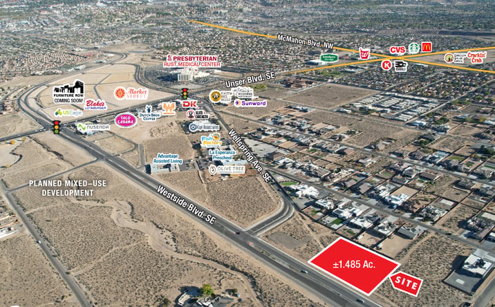 Pictures of Land property located at 1508 Wellspring Ave SE, Rio Rancho, NM 87124 for sales - image #1