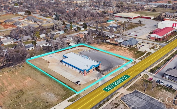 Pictures of Land property located at 5717 NW 23rd St, Oklahoma City, OK 73127 for sales - image #1