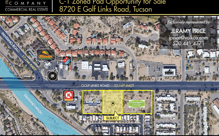 Pictures of Land property located at 8720 E Golf Links Rd, Tucson, AZ 85730 for sales - image #1