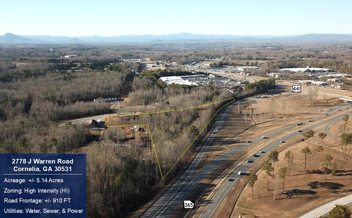 Pictures of Land property located at 2778 J Warren Rd, Cornelia, GA 30531 for sales - image #1
