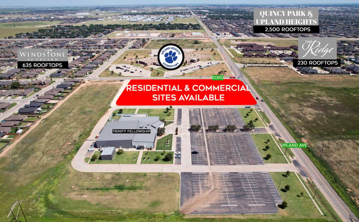 Pictures of Retail, Office, Land property located at 103rd and Upland, Lubbock, TX 79424 for sales - image #1