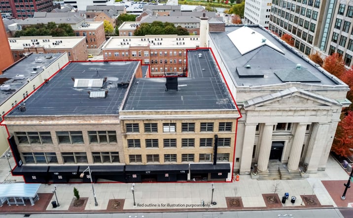 Pictures of Hospitality, Mixed Use, Multifamily, Office, Retail property located at 171 S High St, Columbus, OH 43215 for sales - image #1