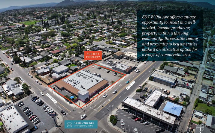 Pictures of Retail property located at 607 W 9th Ave, Escondido, CA 92025 for sales - image #1