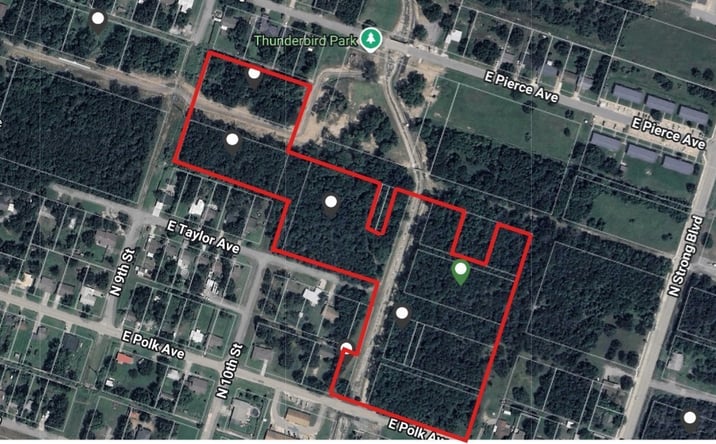 Pictures of Land property located at Polk, McAlester, OK 74501 for sales - image #1