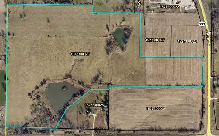 Pictures of Land property located at 360th & Hwy 293, Van Meter, IA 50261 for sales - image #1