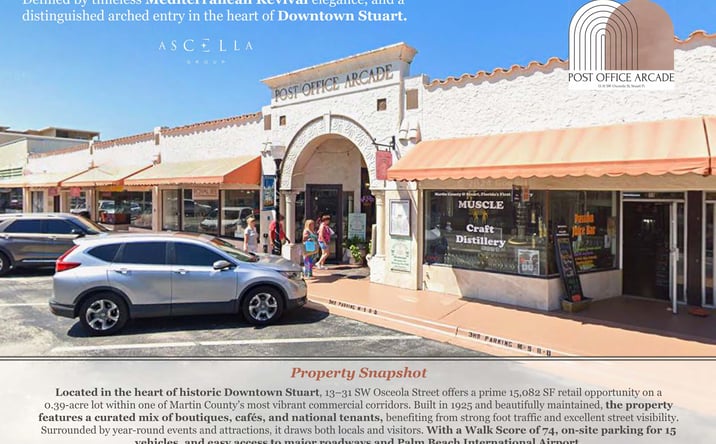 Pictures of Retail property located at 13-31 SW Osceola St, Stuart, FL 34994 for sales - image #1