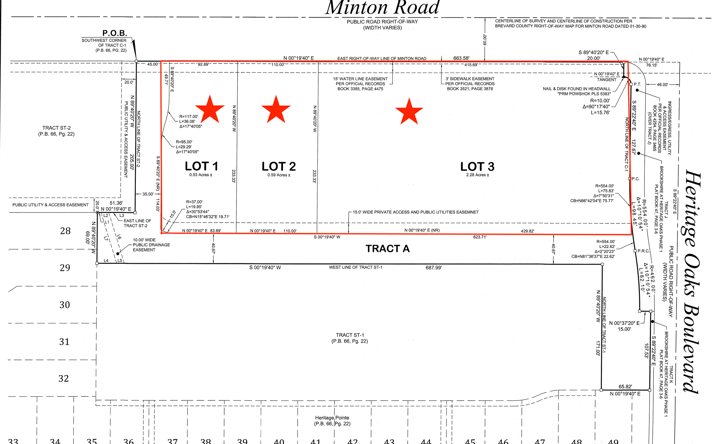 Pictures of Land property located at Minton Rd & Heritage Oaks Blvd, West Melbourne, FL 32904 for sales - image #1