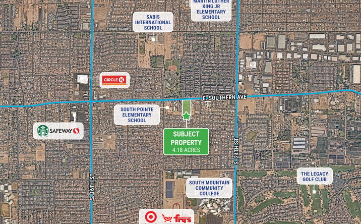 Pictures of Land property located at 2125 E Southern Ave, Phoenix, AZ 85040 for sales - image #1