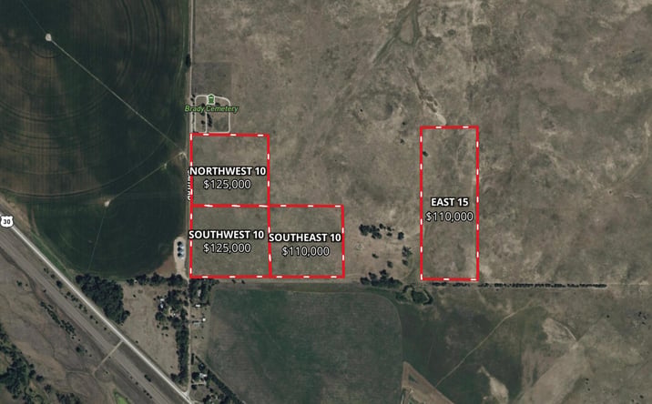 Pictures of Land property located at Brady Acreage Lot, Brady, NE 69123 for sales - image #1