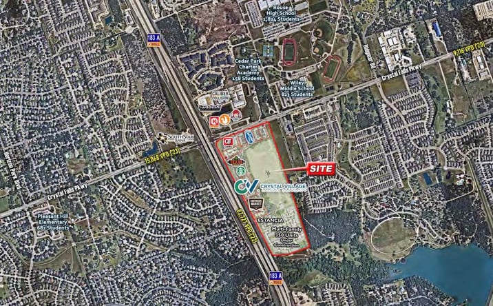 Pictures of Land property located at SEC of Hwy 183 A & Crystal Falls Pkwy, Leander, TX 78641 for sales - image #1