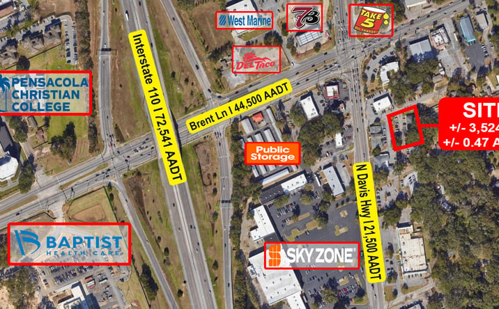 Pictures of Office property located at 511 PHYLLIS ST PENSACOLA FL 32503, PENSACOLA, FL 32503 for sales - image #1