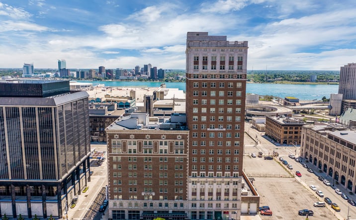 Pictures of Multifamily property located at 525 W Lafayette Boulevard, Detroit, MI 48226 for sales - image #1