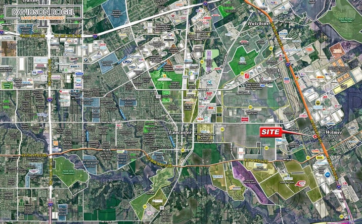 Pictures of Land property located at 611 & 615 N. I-45, Wilmer, TX 75172 for sales - image #1