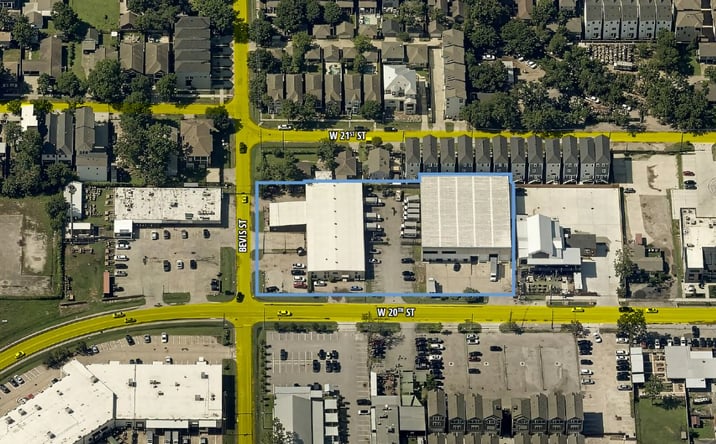 Pictures of Land property located at 1239 W. 20th St. & 1225 W. 20th St., Houston, TX 77008 for sales - image #1