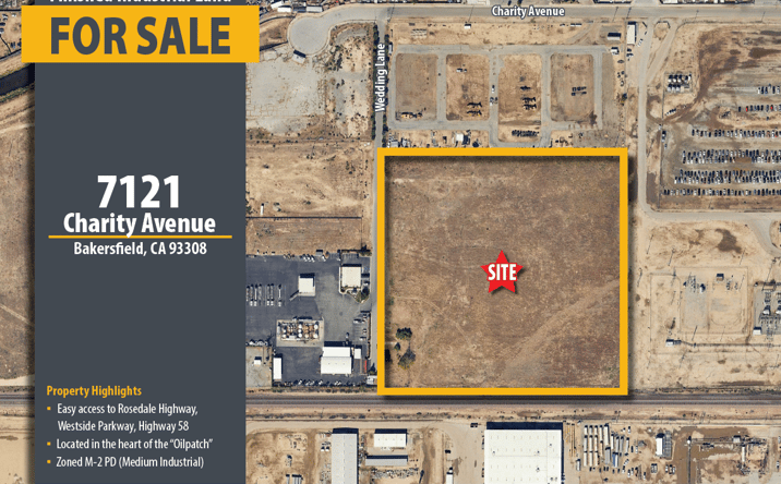 Pictures of Land property located at 7121 Charity Ave, Bakersfield, CA 93308 for sales - image #1