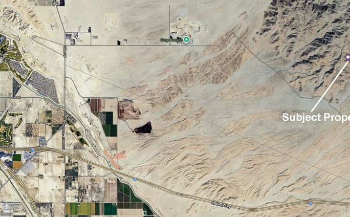 Pictures of Land property located at Fargo Canyon Rd, Coachella, CA 92203 for sales - image #1