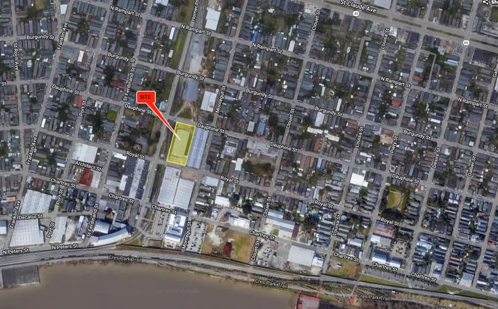 Pictures of Land, Retail property located at 2900 Dauphine St, New Orleans, LA 70117 for sales - image #1