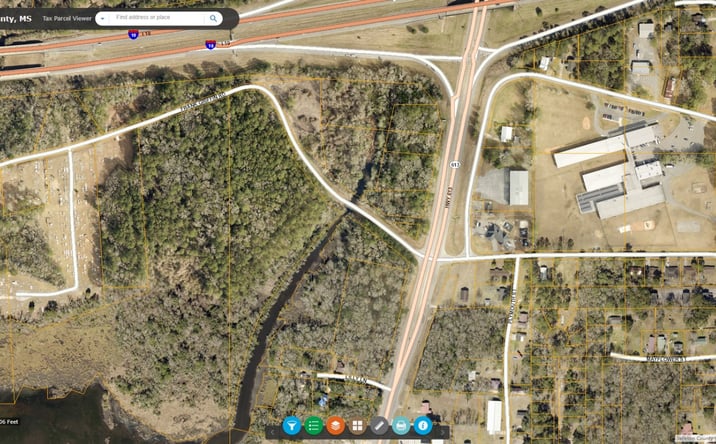 Pictures of Land, Mobile Home Park property located at Nhn I-10/613, Moss Point, MS 39563 for sales - image #1