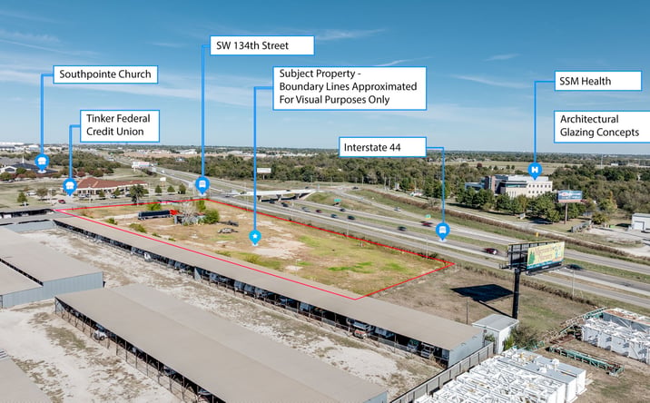 Pictures of Land property located at 4136 SW 134th St, Oklahoma City, OK 73173 for sales - image #1
