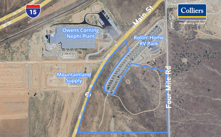 Pictures of Land, Mixed Use property located at 2988 Four Mile Rd, Nephi, UT 84648 for sales - image #1