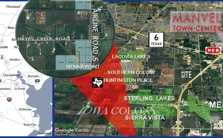 Pictures of Land property located at County Rd 48, Pearland, TX 77584 for sales - image #1
