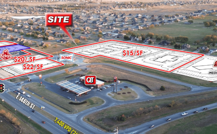 Pictures of Land, Retail property located at 14531 N 52nd East Ave, Collinsville, OK 74021 for sales - image #1