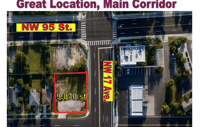 Pictures of Land property located at 9400 NW 17th Ave, Miami, FL 33147 for sales - image #1