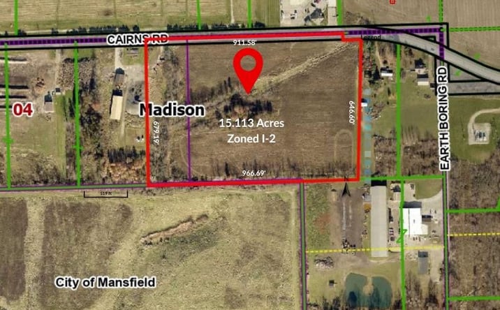 Pictures of Industrial, Land property located at 395 Cairns Rd, Mansfield, OH 44903 for sales - image #1