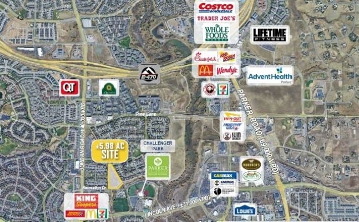 Pictures of Land property located at SWC of W Wintergreen PKWY & Hawksbead Dr, Parker, CO 80134 for sales - image #1