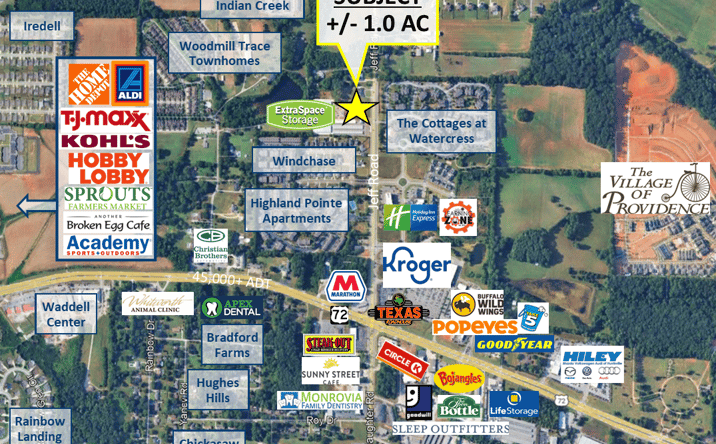 Pictures of Land property located at 302 Jeff Rd NW, Huntsville, AL 35806 for sales - image #1