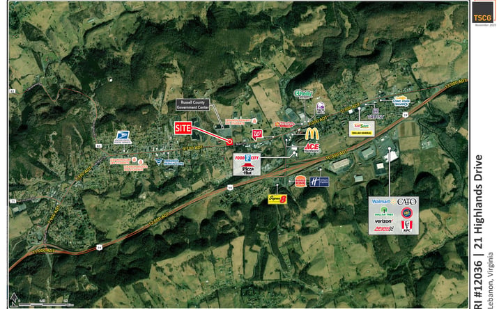 Pictures of Retail property located at 21 Highland Dr, Lebanon, VA 24266 for sales - image #1