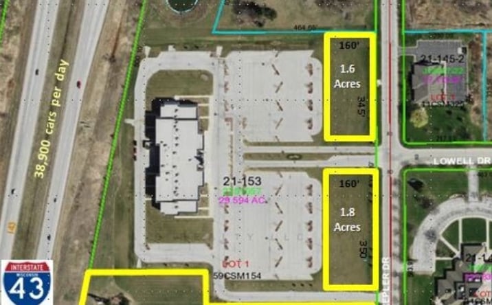 Pictures of Land property located at 1000 Kepler Drive, Green Bay, WI 54311 for sales - image #1