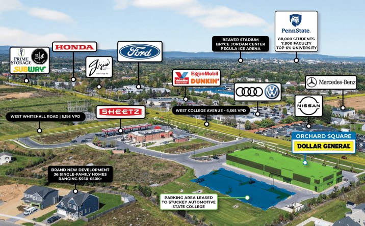 Pictures of Retail property located at 3283 W College Ave, State College, PA 16801 for sales - image #1