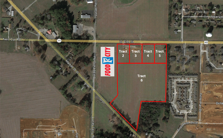 Pictures of Land property located at W Elm St, Athens, AL 35611 for sales - image #1