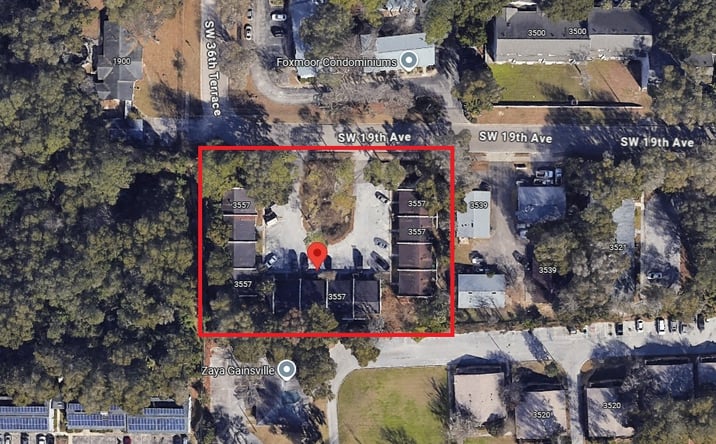 Pictures of Multifamily property located at 3557 SW 19th Avenue, Gainesville, FL 32607 for sales - image #1
