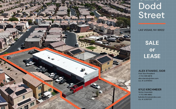 Pictures of Industrial property located at 6220 Dodd St, Las Vegas, NV 89122 for sales - image #1