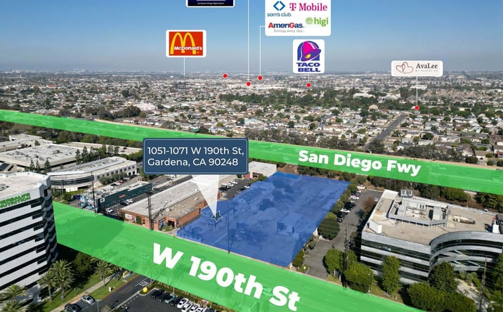 Pictures of Retail, Land property located at 1051 W 190th St, Gardena, CA 90248 for sales - image #1
