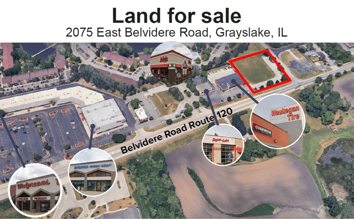 Pictures of Land property located at 2075 East Belvidere Road, Grayslake, IL 60030 for sales - image #1