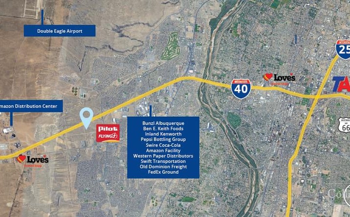 Pictures of Land property located at I-40, Albuquerque, NM 87121 for sales - image #1