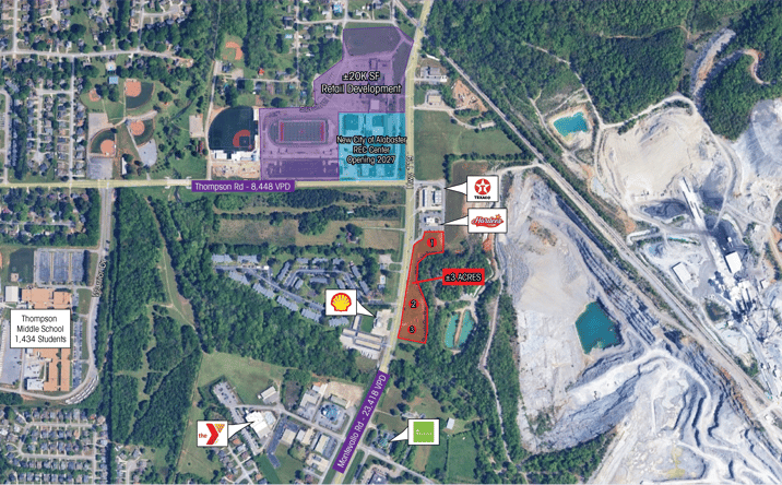 Pictures of Land property located at 9910 Highway 119, Alabaster, AL 35007 for sales - image #1