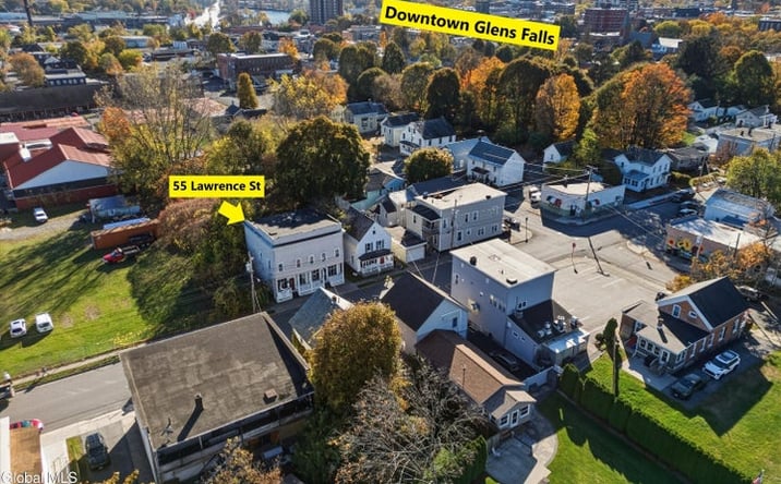 Pictures of Multifamily property located at 55 Lawrence Street, Glens Falls, NY 12801 for sales - image #1