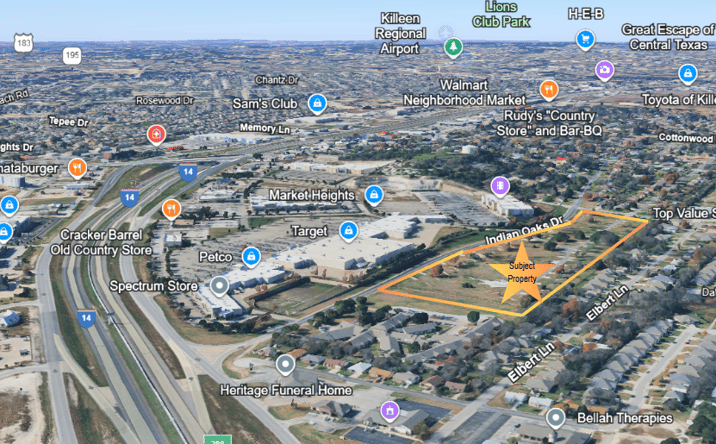 Pictures of Land property located at 395 Indian Oaks, Harker Heights, TX 76548 for sales - image #1
