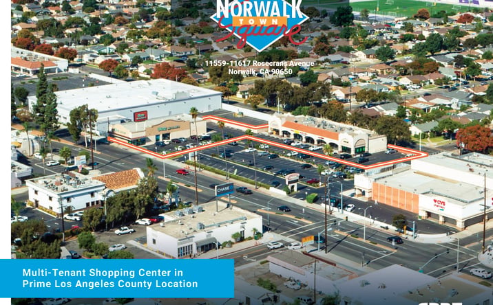 Pictures of Retail property located at 11559-11617 Rosecrans Avenue, Norwalk, CA 90650 for sales - image #1