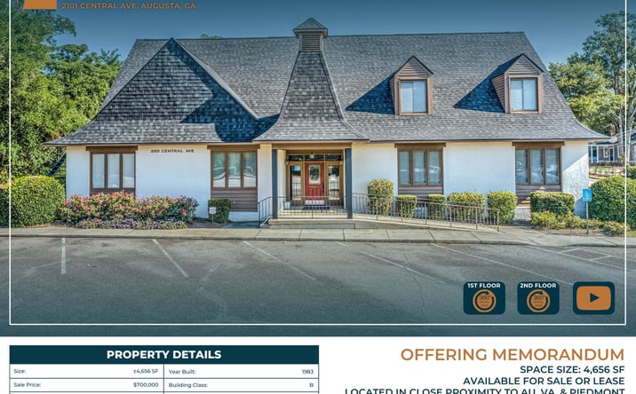 Pictures of Office property located at 2101 Central Ave, Augusta, GA 30904 for sales - image #1
