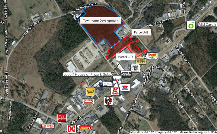Pictures of Land property located at Boulware Road, Lugoff, SC 29078 for sales - image #1