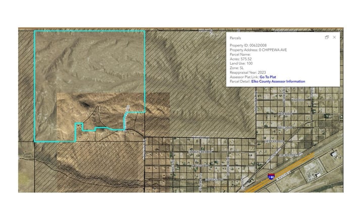 Pictures of Land property located at Chippewa, Elko, NV 89801 for sales - image #1